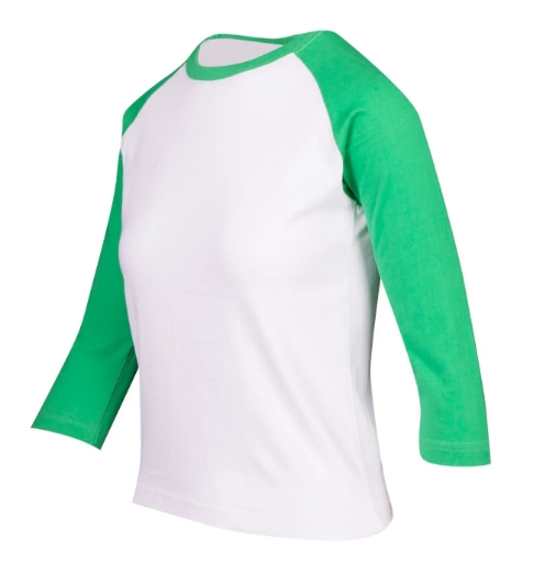 Picture of RAMO, Ladies 3/4 Sleeve Raglan Tee